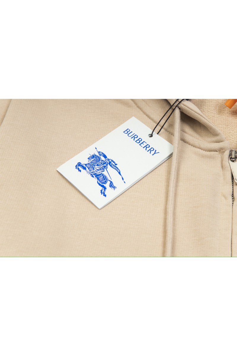 Burberry, Men's Hoodie, Beige