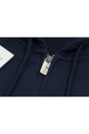 Burberry, Men's Hoodie, Navy