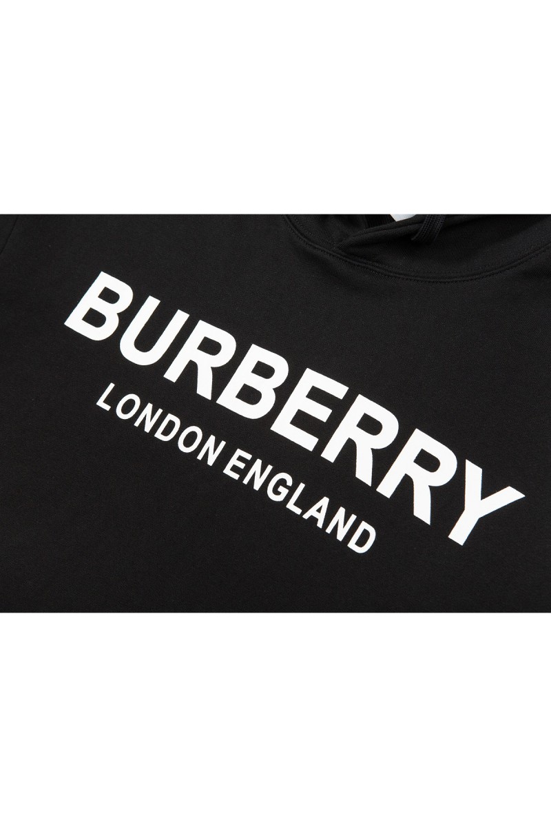 Burberry, Men's Hoodie, Black