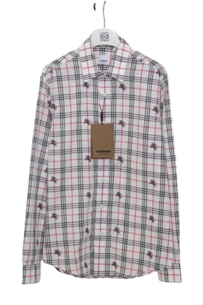 Burberry, Men's Shirt, Colorful