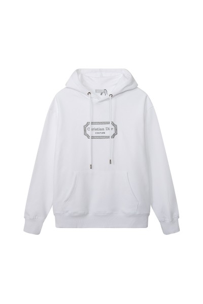 Christian Dior, Men's Hoodie, White