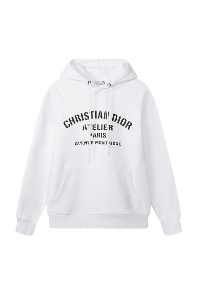 Christian Dior, Men's Hoodie, White