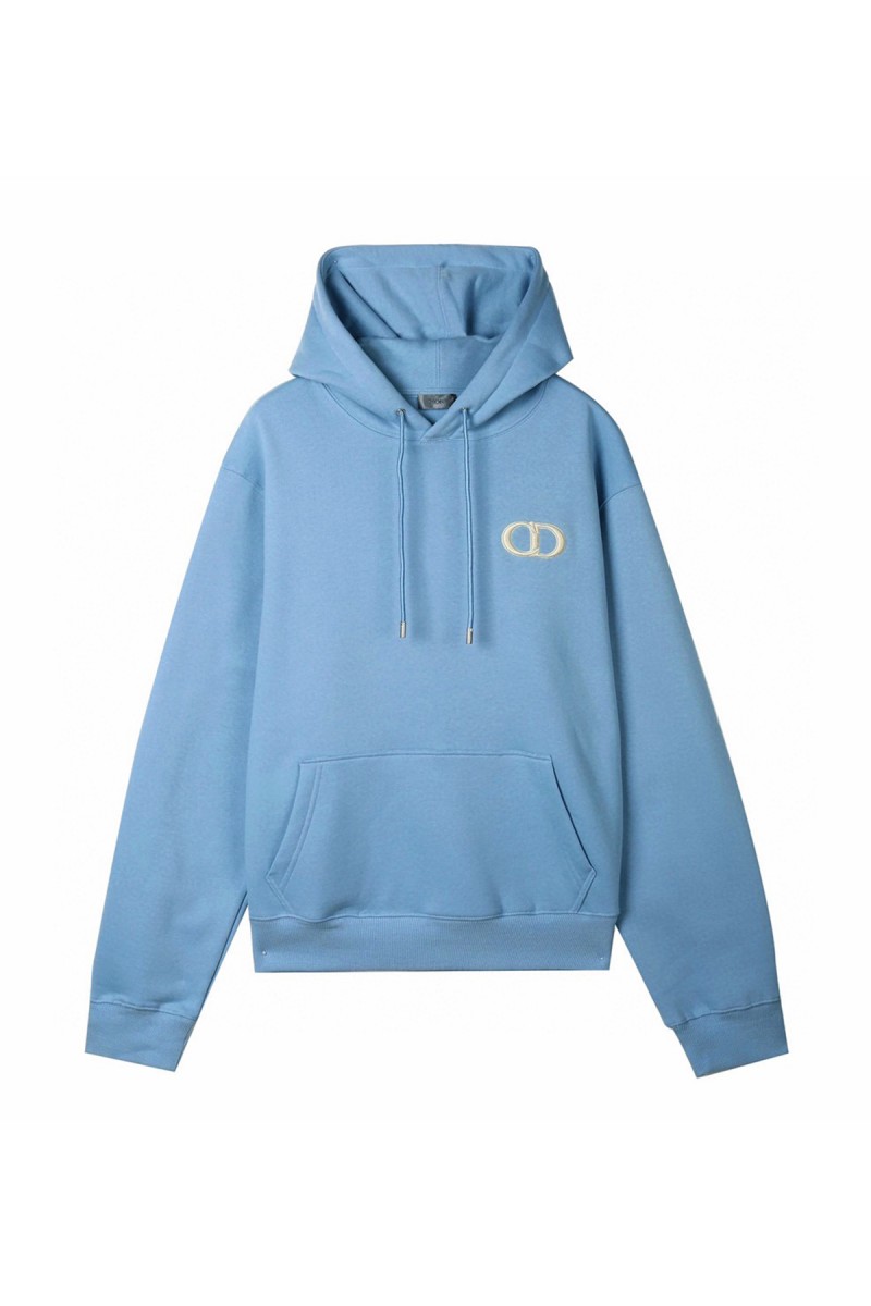 Christian Dior, Men's Hoodie, Blue