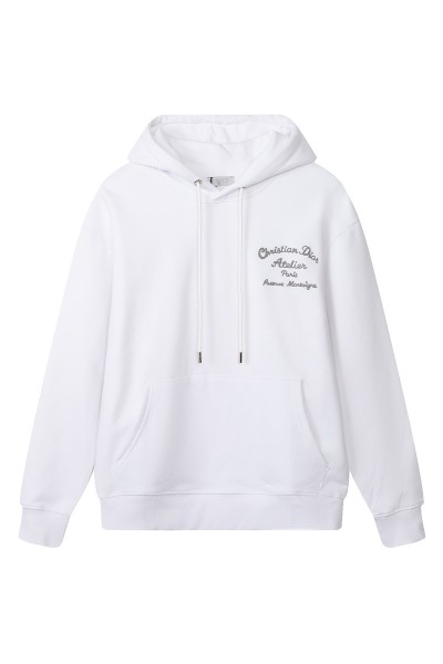 Christian Dior, Men's Hoodie, White