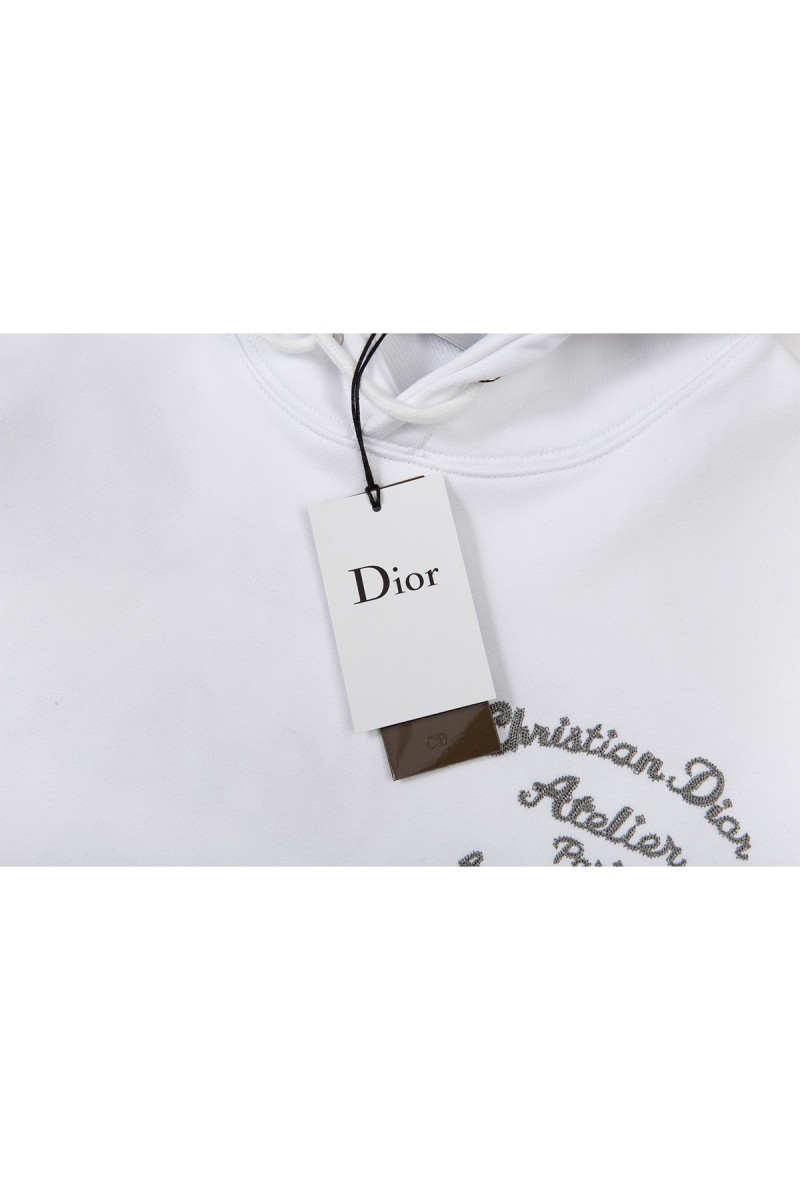 Christian Dior, Men's Hoodie, White