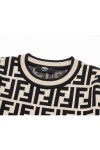 Fendi, Men's Pullover, Brown