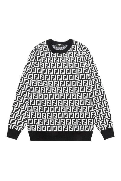 Fendi, Men's Pullover, Black