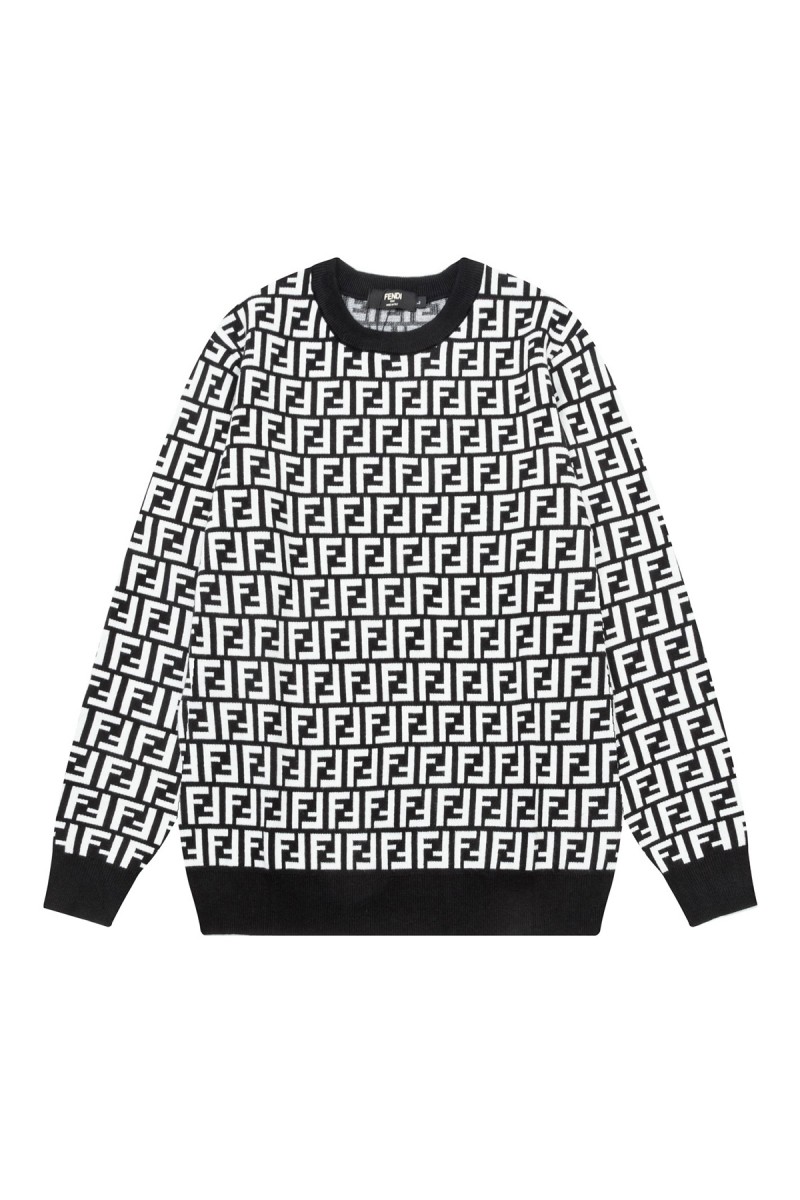 Fendi, Men's Pullover, Black