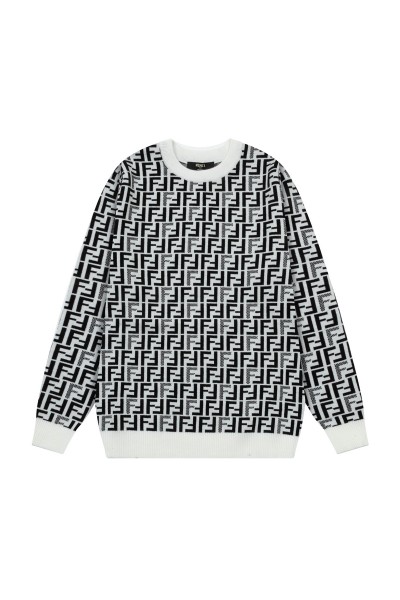 Fendi, Men's Pullover, Black