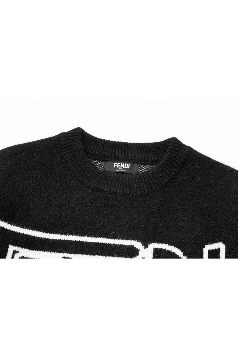 Fendi, Men's Pullover, Black