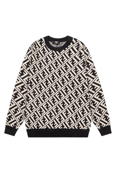 Fendi, Men's Pullover, Black