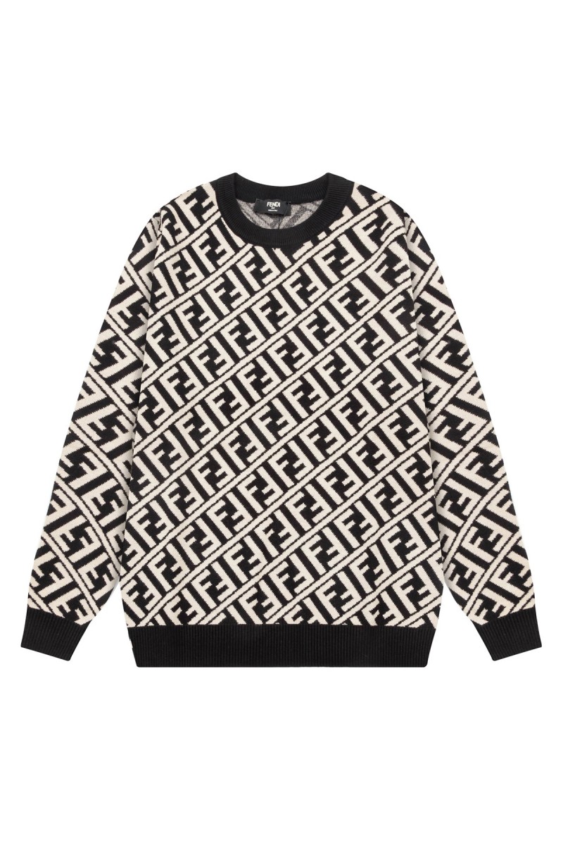 Fendi, Men's Pullover, Black