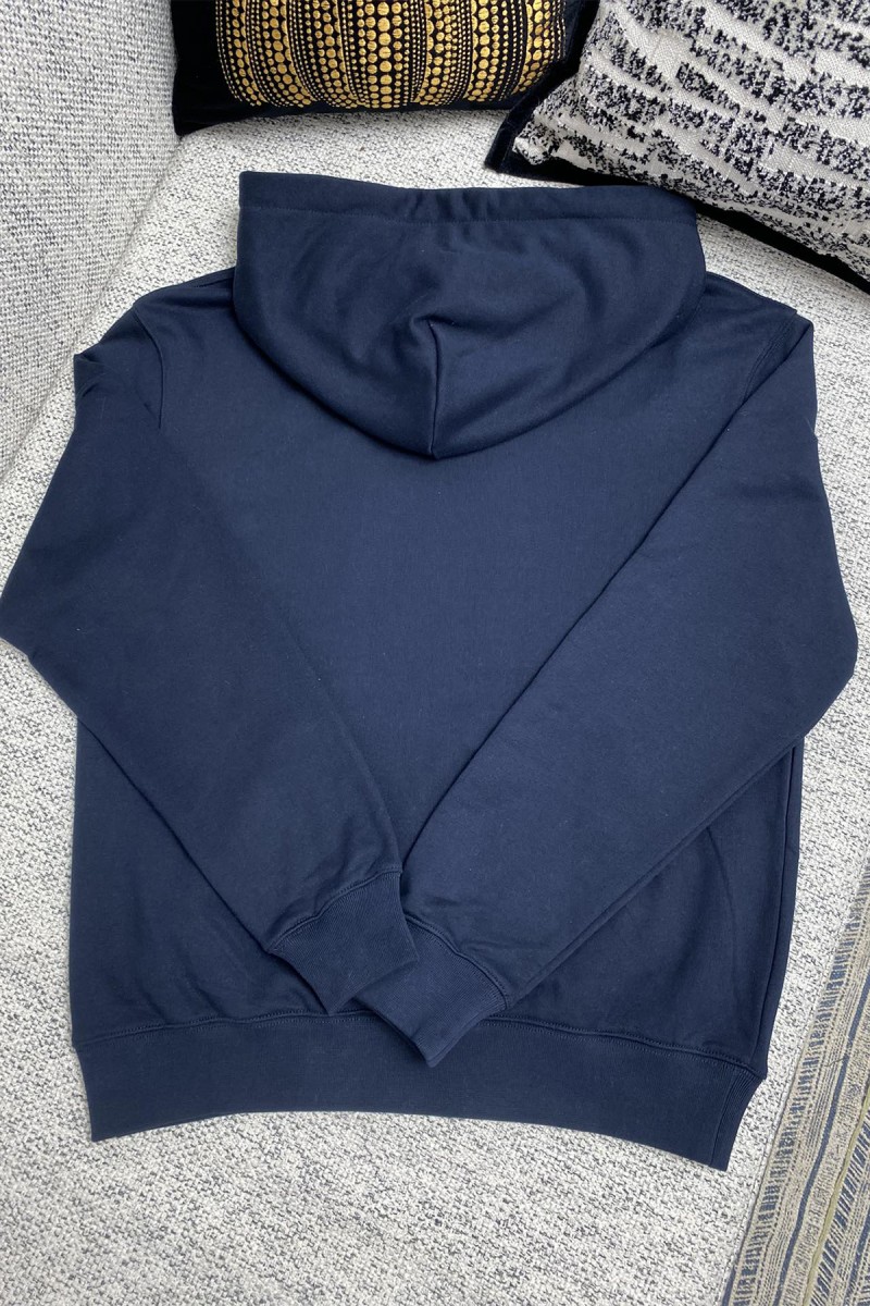 Gucci, Men's Hoodie, Navy