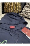 Gucci, Men's Hoodie, Navy