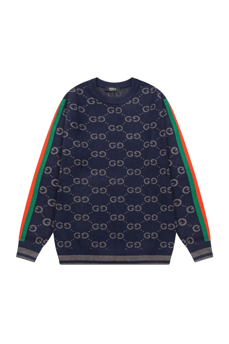 Gucci, Men's Pullover, Navy