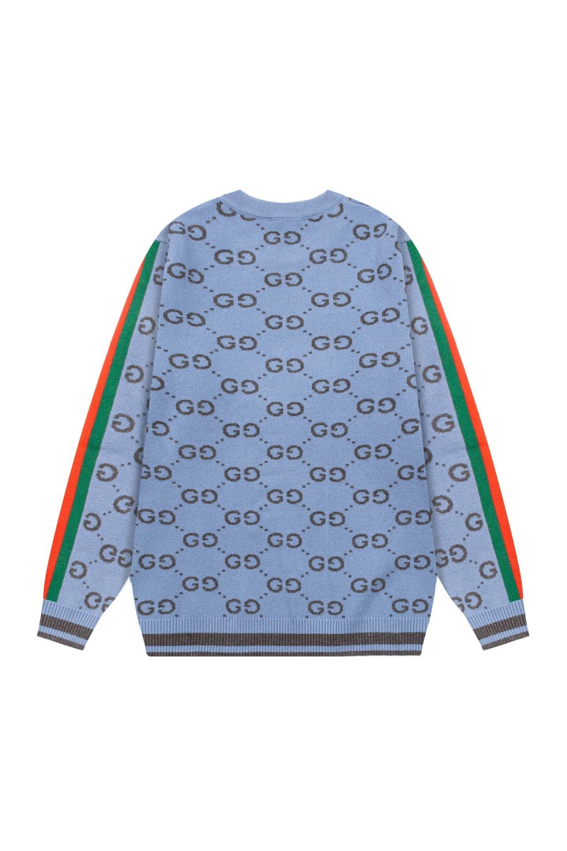 Gucci, Men's Pullover, Blue