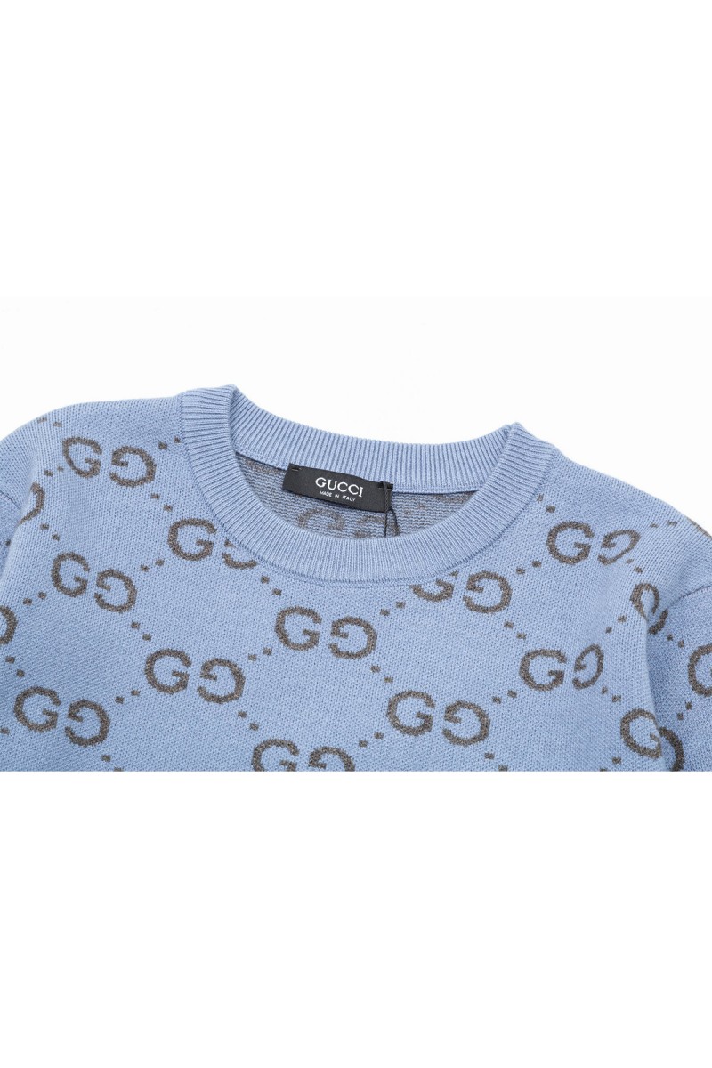 Gucci, Men's Pullover, Blue