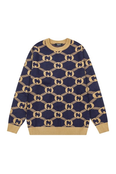 Gucci, Men's Pullover, Navy