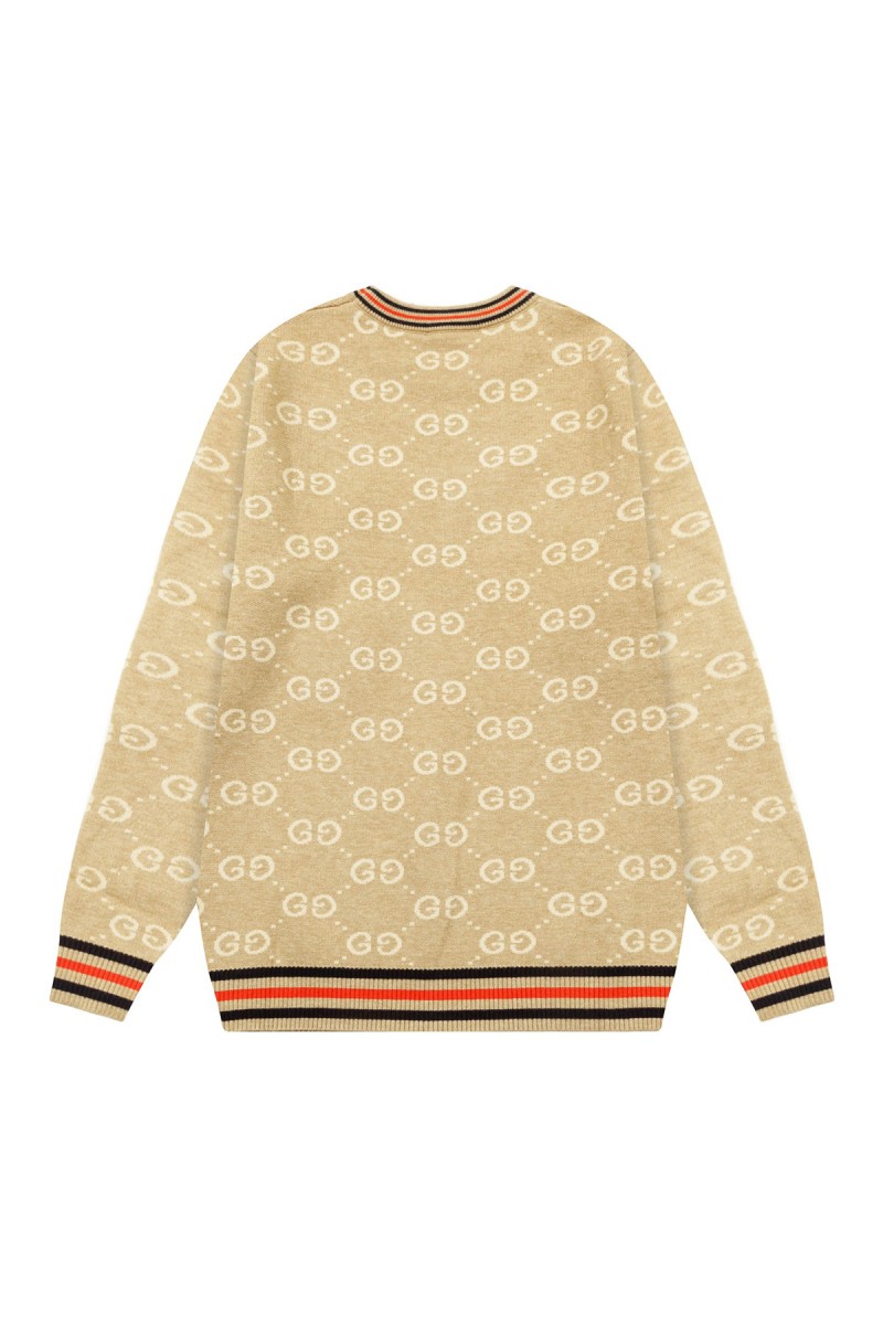 Gucci, Men's Pullover, Beige