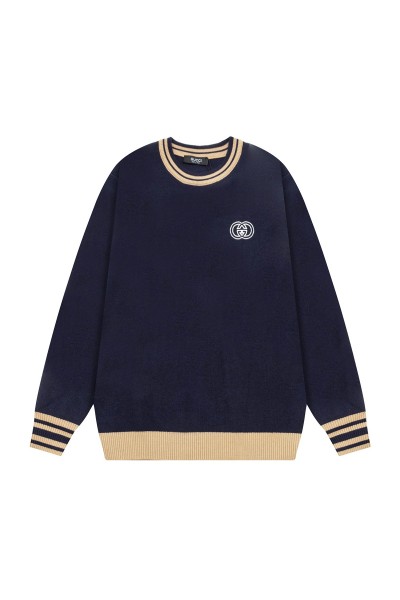 Gucci, Men's Pullover, Navy