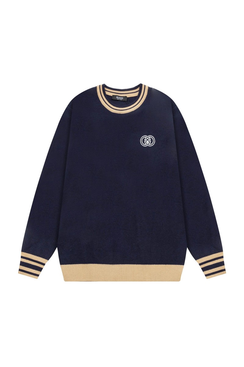 Gucci, Men's Pullover, Navy