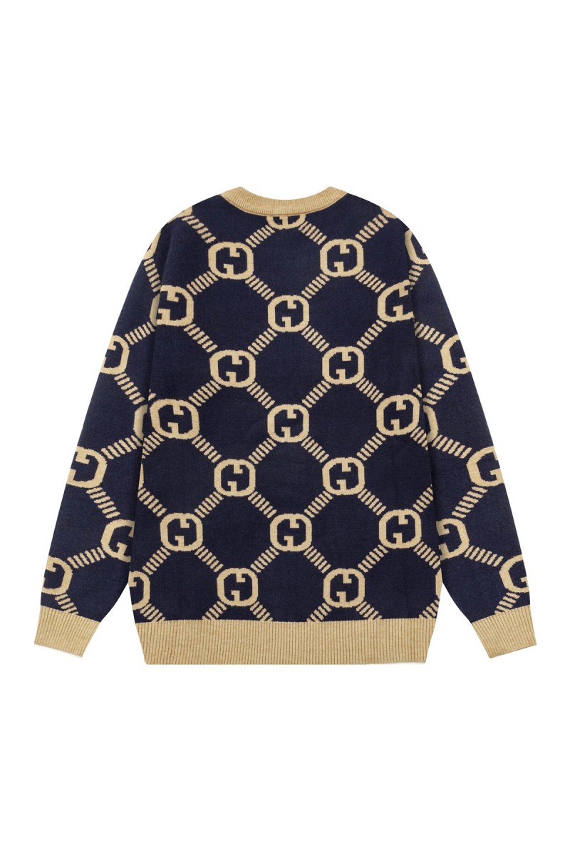 Gucci, Men's Pullover, Navy