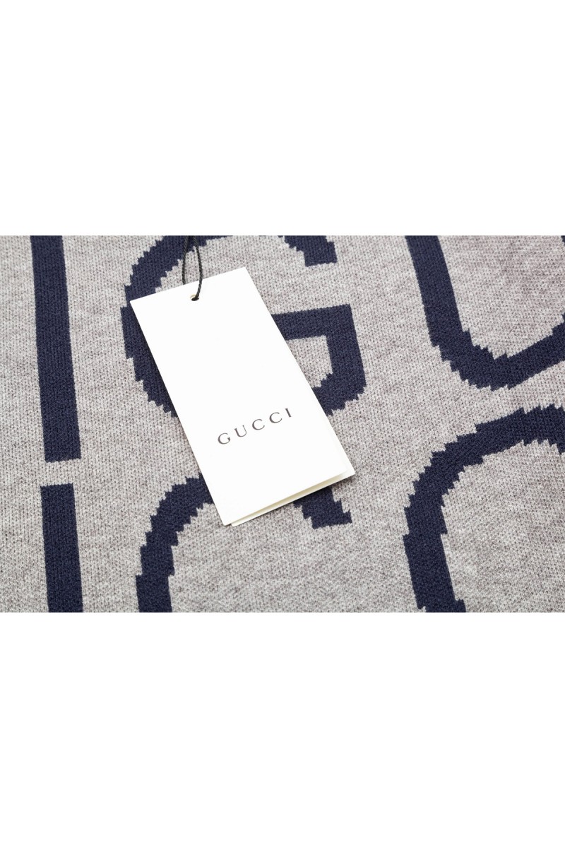 Gucci, Men's Pullover, Grey