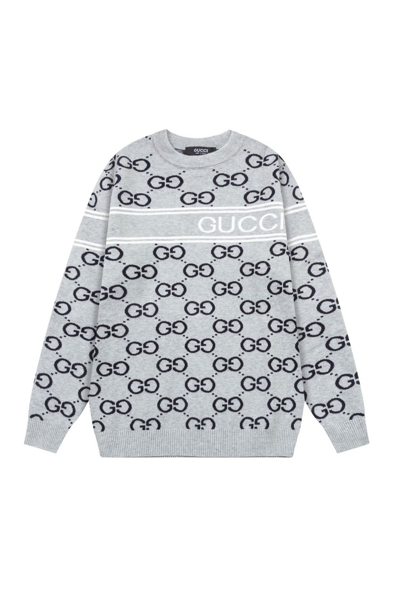 Gucci, Men's Pullover, Grey