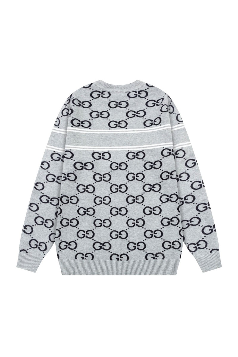 Gucci, Men's Pullover, Grey