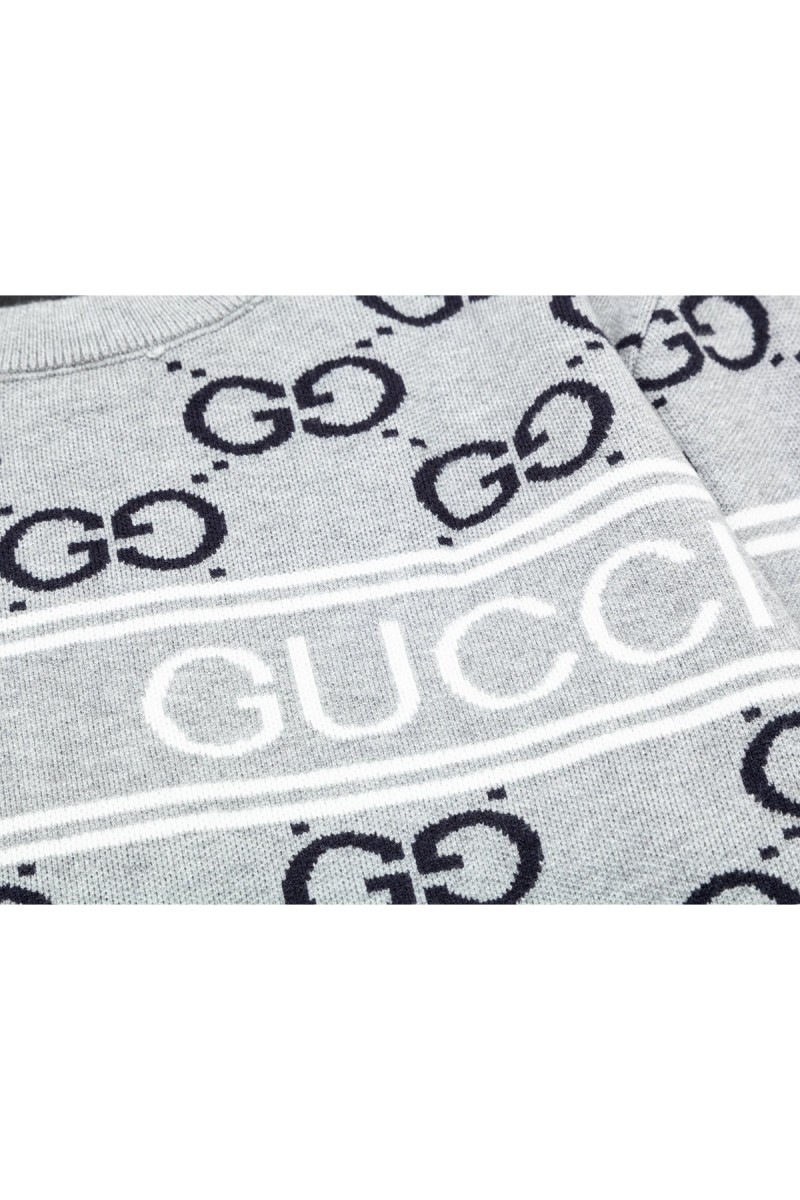 Gucci, Men's Pullover, Grey