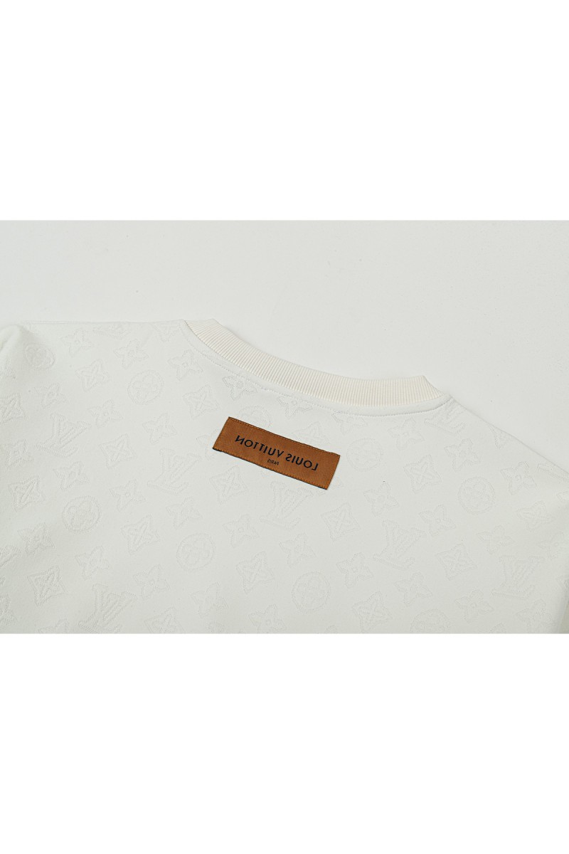 Louis Vuitton, Men's Pullover, White