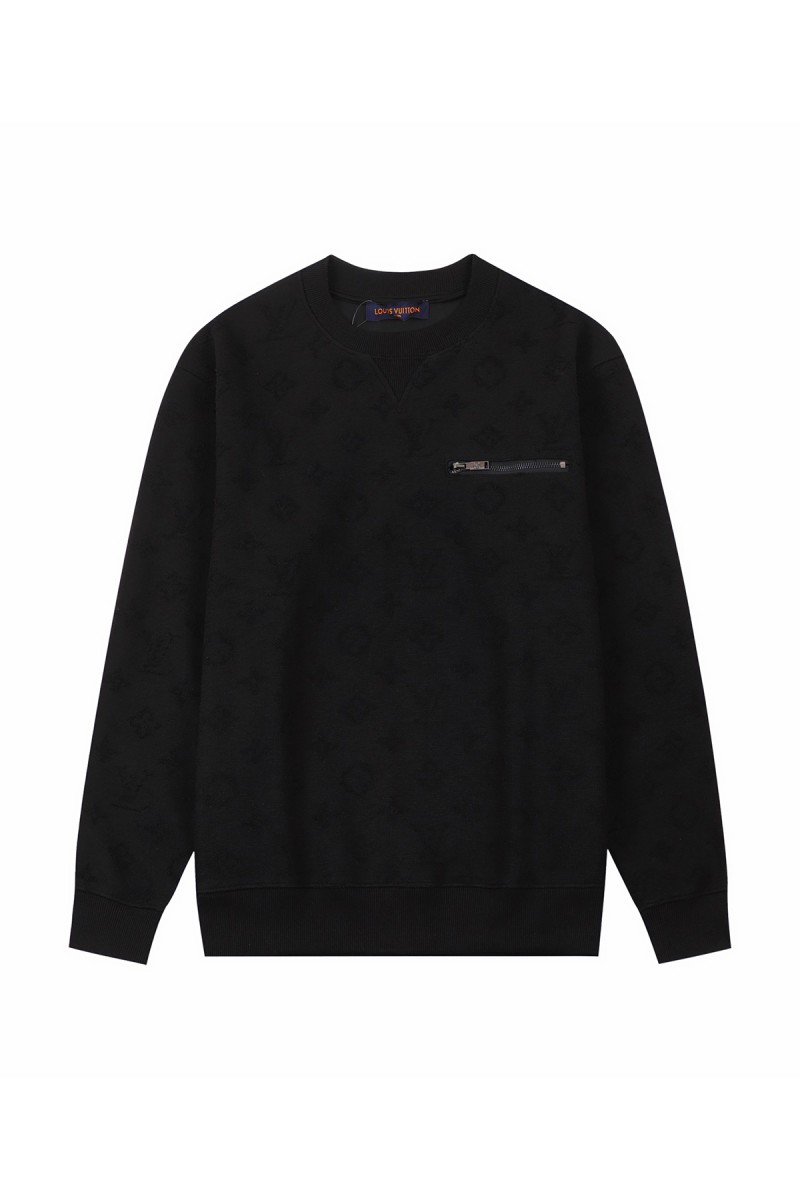 Louis Vuitton, Men's Pullover, Black