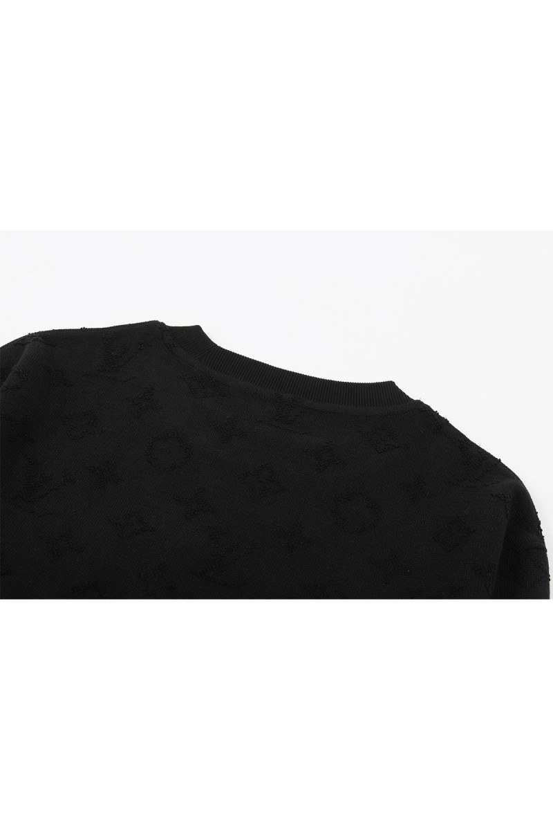 Louis Vuitton, Men's Pullover, Black