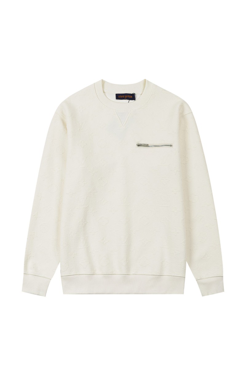 Louis Vuitton, Men's Pullover, White