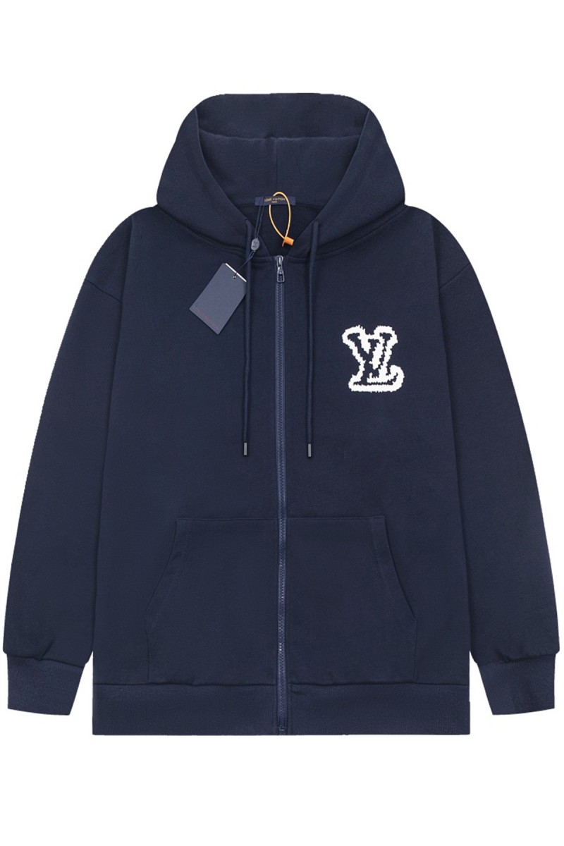 Louis Vuitton, Men's Hoodie, Navy