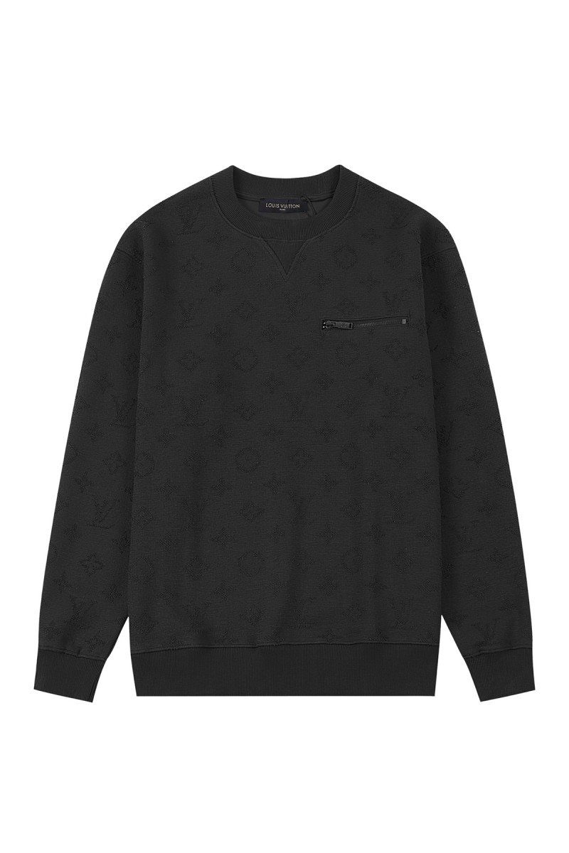 Louis Vuitton, Men's Pullover, Black