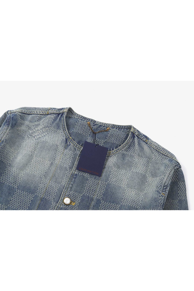 Louis Vuitton, Men's Denim Jacket, Blue