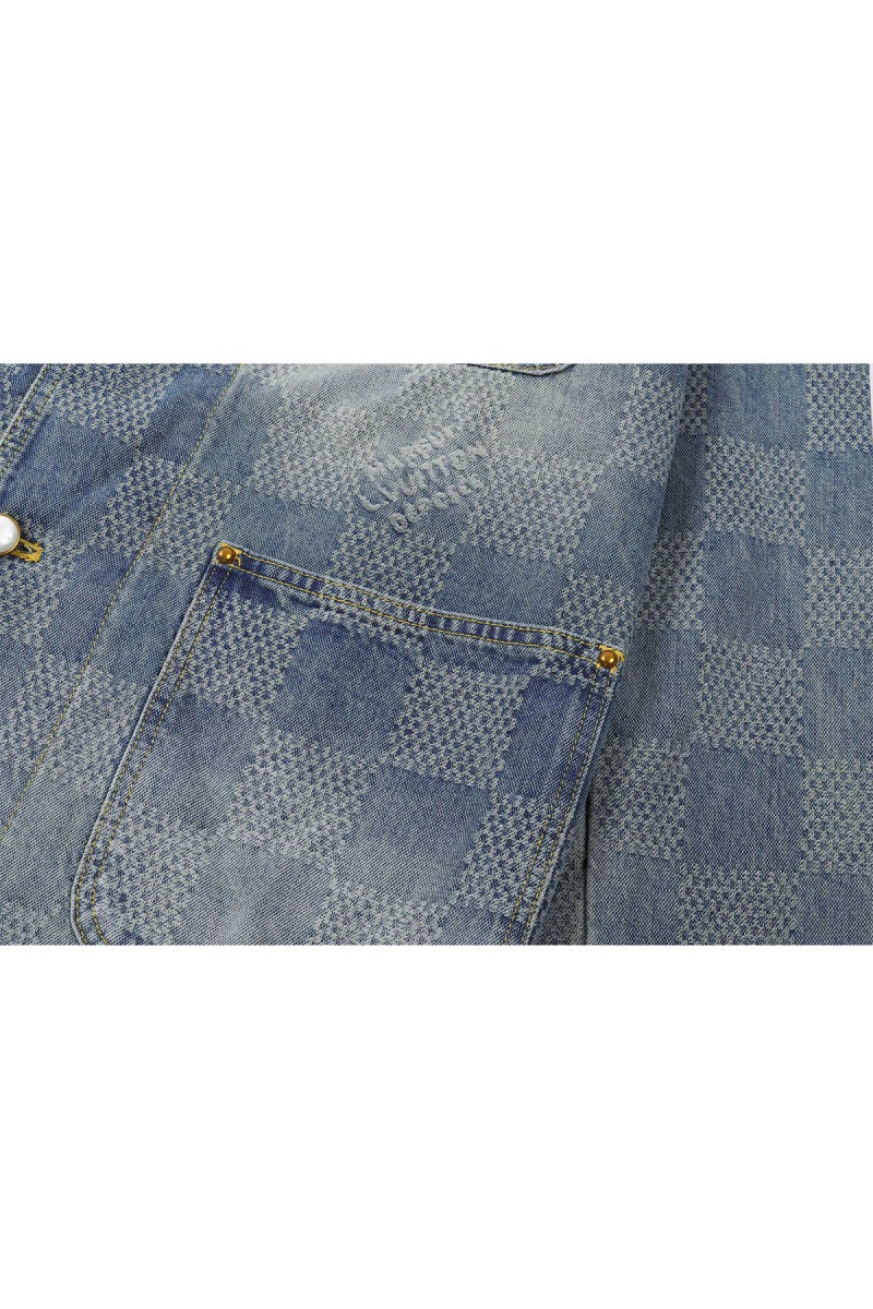 Louis Vuitton, Men's Denim Jacket, Blue