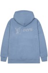 Louis Vuitton, Men's Hoodie, Blue