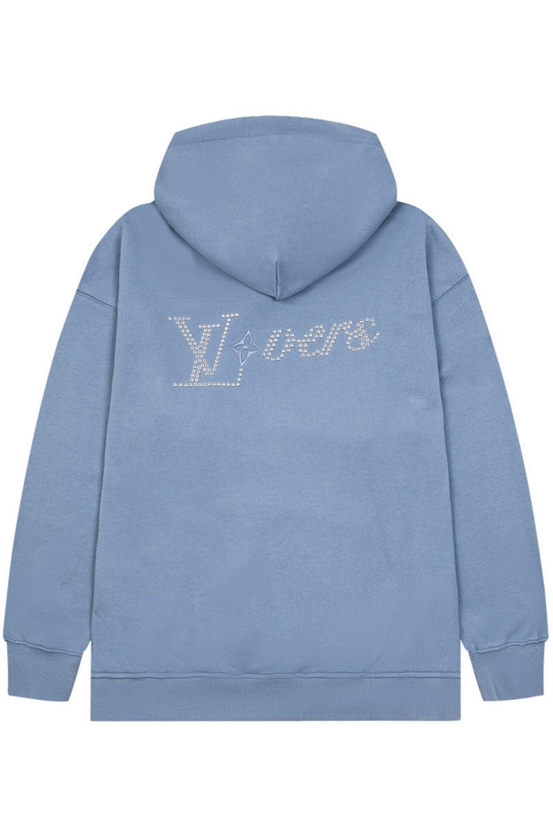 Louis Vuitton, Men's Hoodie, Blue