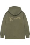 Louis Vuitton, Men's Hoodie, Khaki