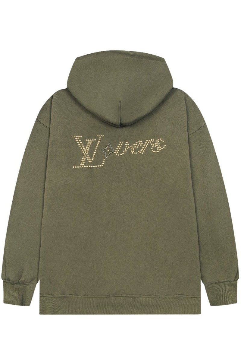 Louis Vuitton, Men's Hoodie, Khaki