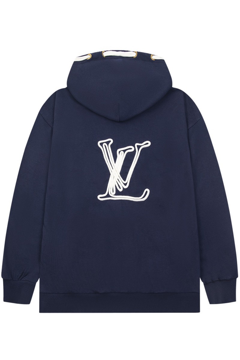 Louis Vuitton, Men's Hoodie, Navy