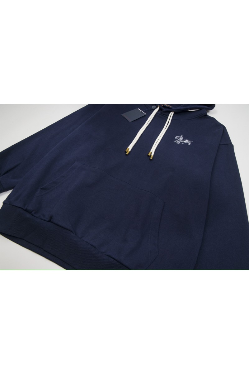 Louis Vuitton, Men's Hoodie, Navy