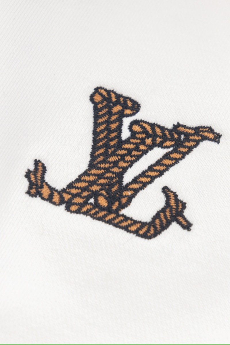 Louis Vuitton, Men's Pullover, White