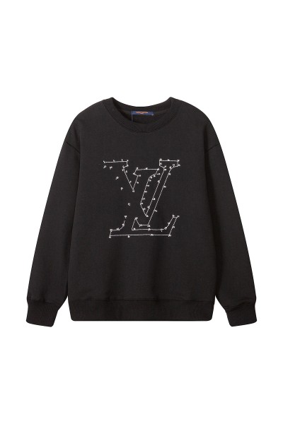 Louis Vuitton, Men's Pullover, Black