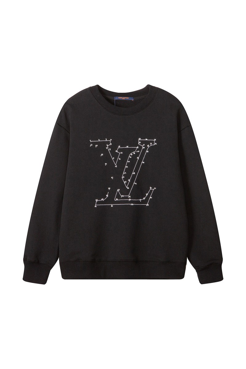 Louis Vuitton, Men's Pullover, Black