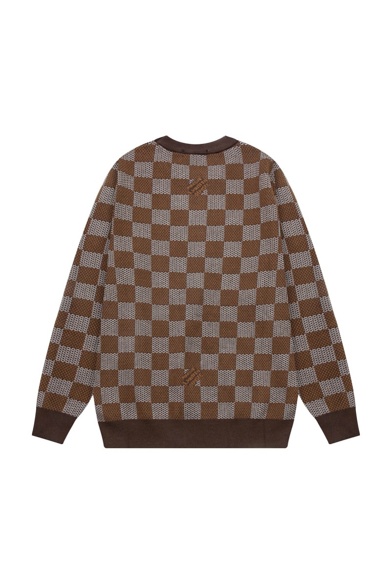 Louis Vuitton, Men's Pullover, Brown