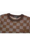 Louis Vuitton, Men's Pullover, Brown