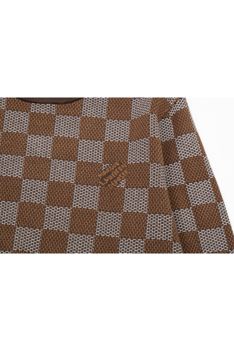 Louis Vuitton, Men's Pullover, Brown